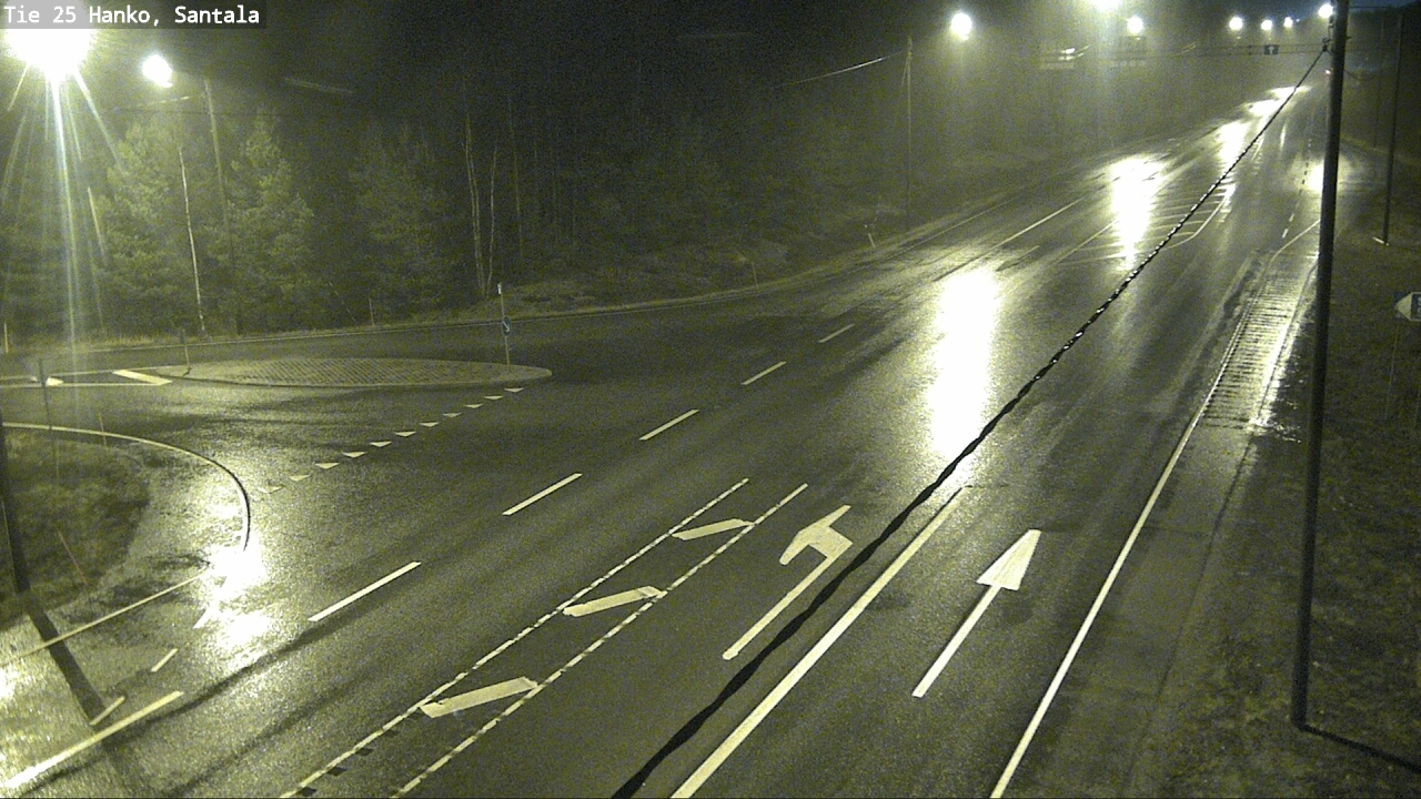 Weather Camera Image Road 25 Hanko, Santala, Hanko, Uusimaa