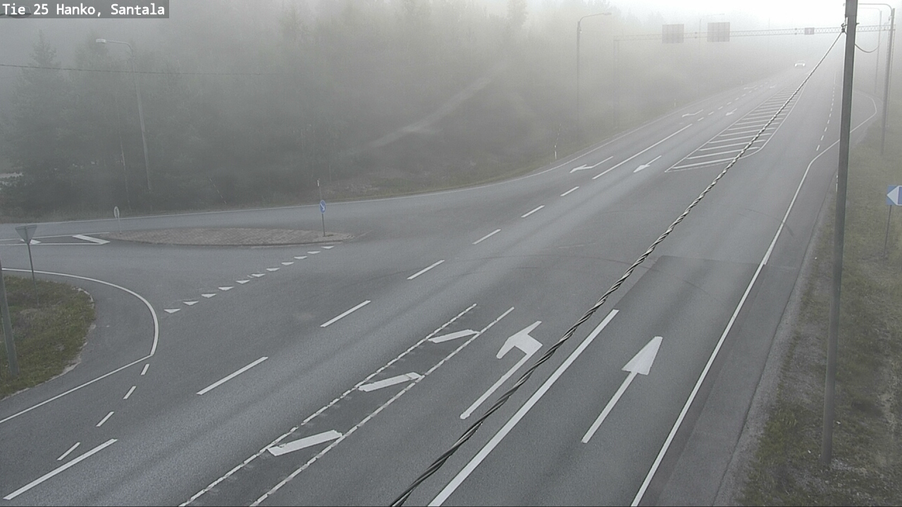 Weather Camera Image Väg 25 Hangö, Sandö, Hanko, Uusimaa