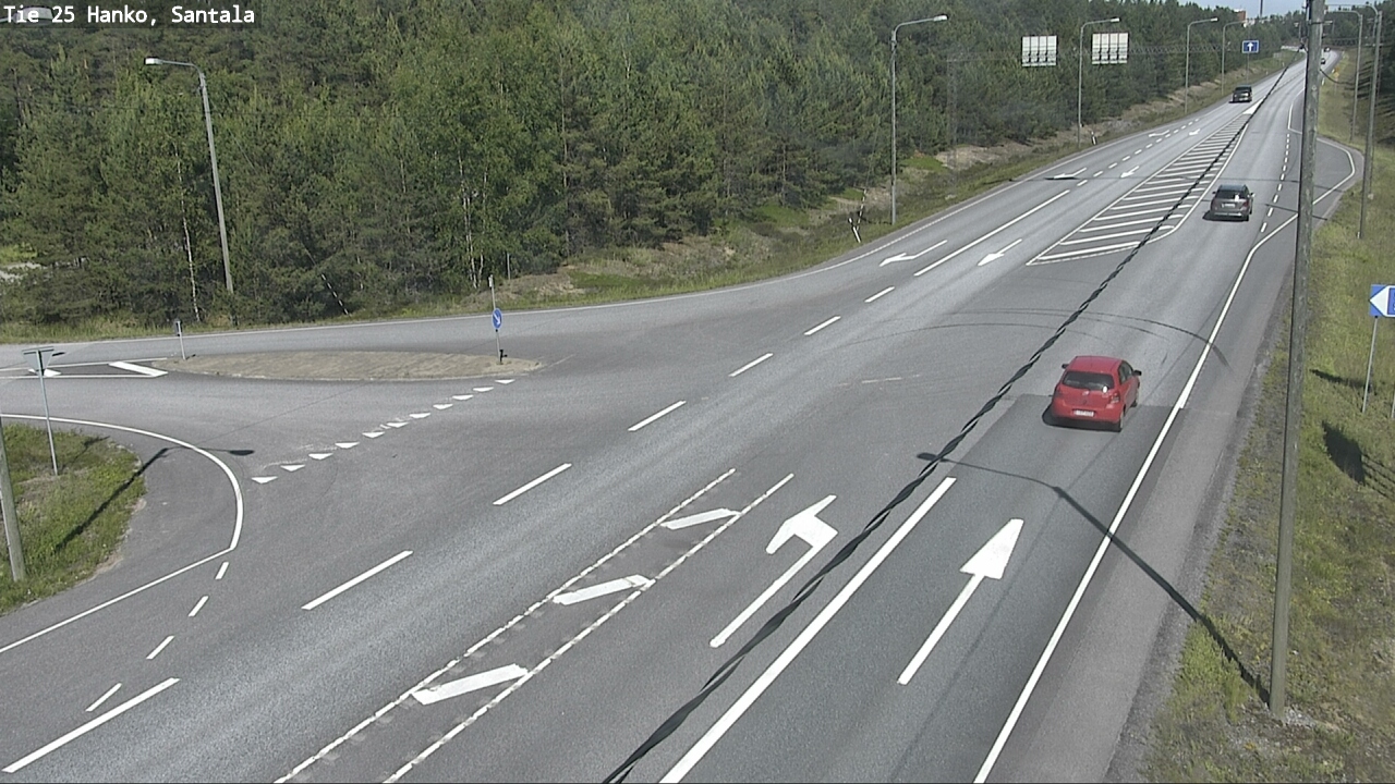Kelikamerat Kuva Tie 25 Hanko, Santala, Hanko, Uusimaa
