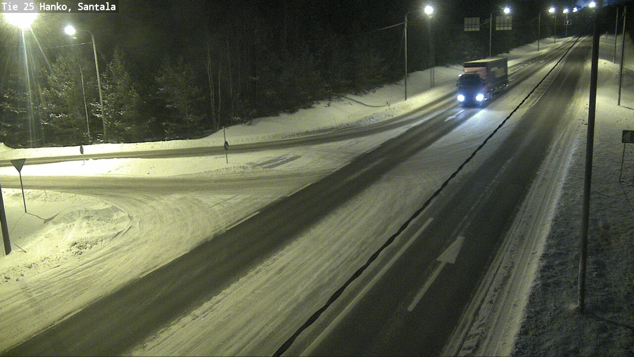 Weather Camera Image Road 25 Hanko, Santala, Hanko, Uusimaa