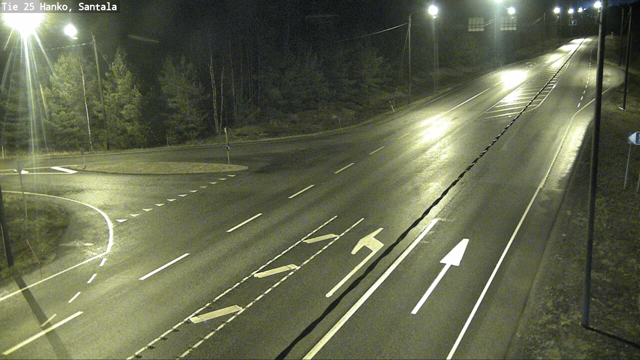 Weather Camera Image Road 25 Hanko, Santala, Hanko, Uusimaa