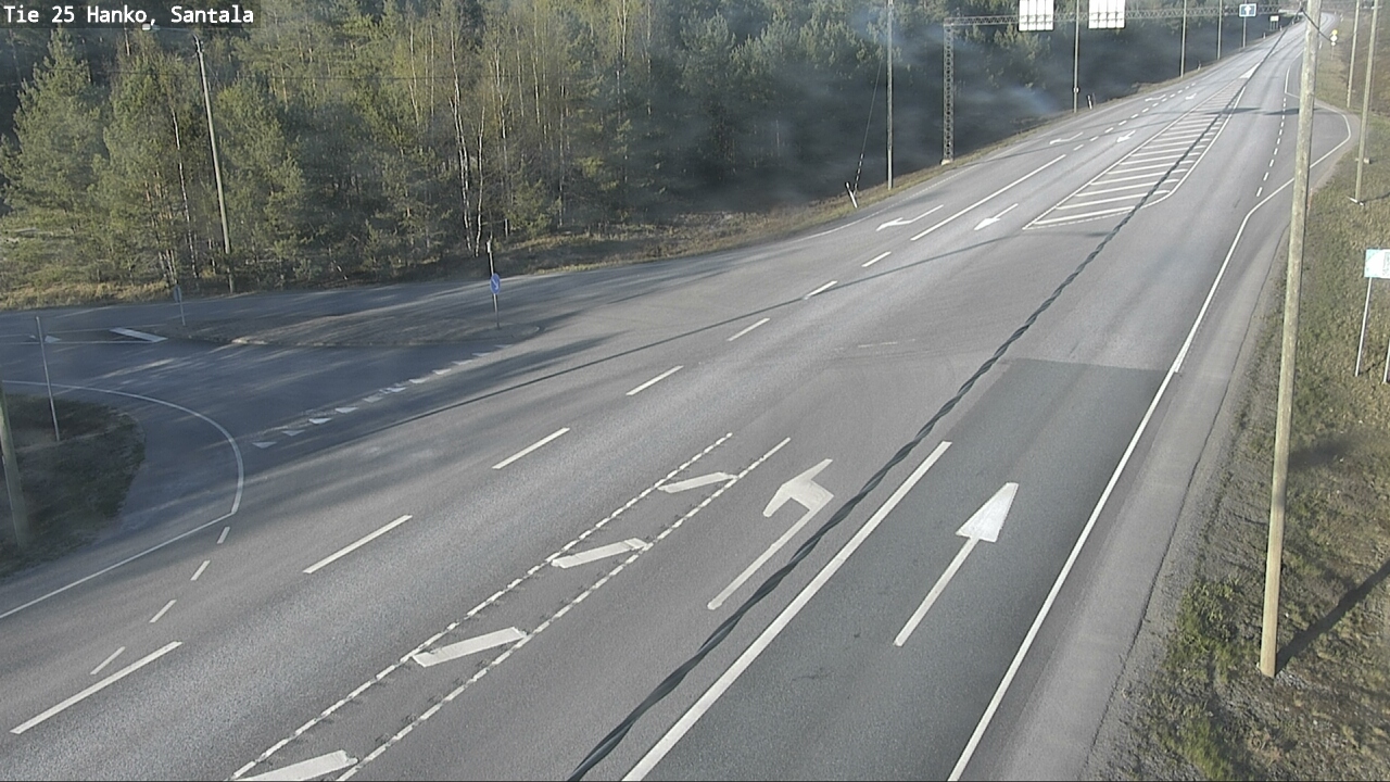 Kelikamerat Kuva Tie 25 Hanko, Santala, Hanko, Uusimaa