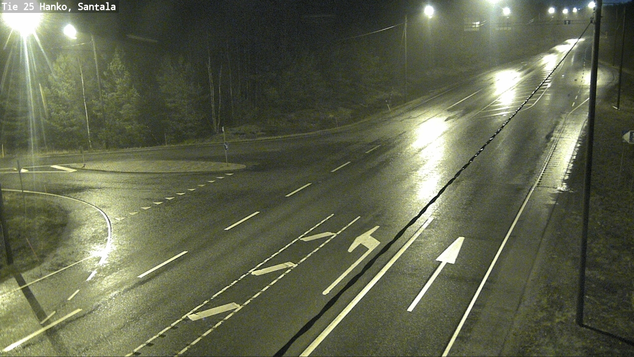 Weather Camera Image Road 25 Hanko, Santala, Hanko, Uusimaa