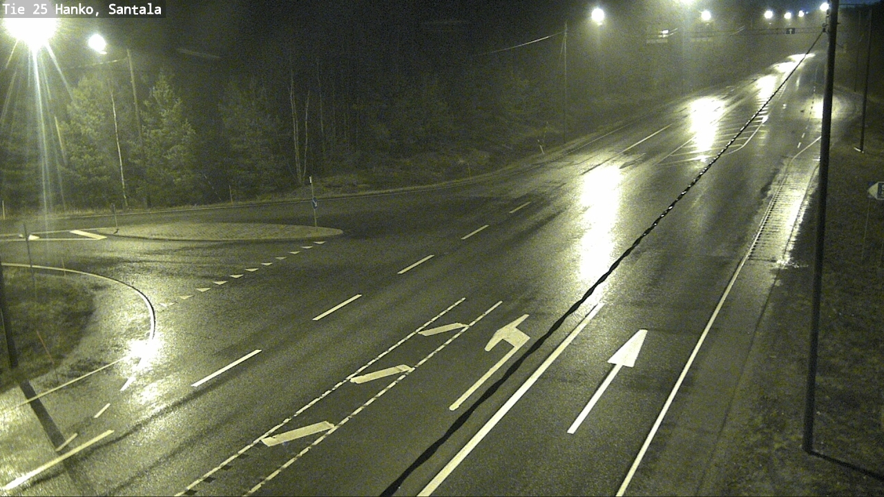 Weather Camera Image Road 25 Hanko, Santala, Hanko, Uusimaa