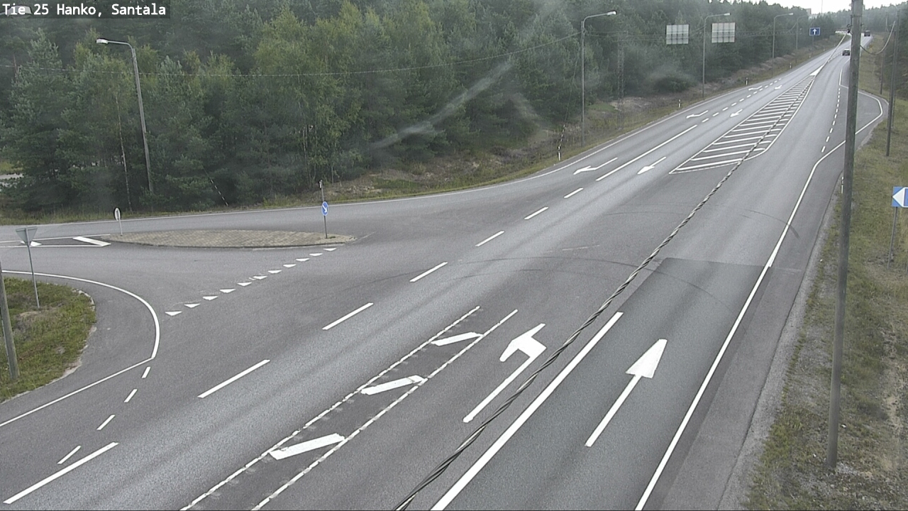 Weather Camera Image Väg 25 Hangö, Sandö, Hanko, Uusimaa