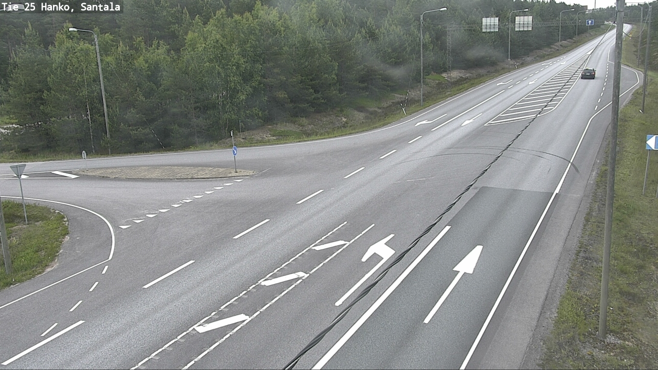 Weather Camera Image Väg 25 Hangö, Sandö, Hanko, Uusimaa