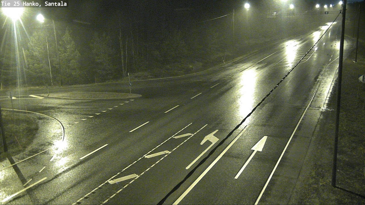 Weather Camera Image Road 25 Hanko, Santala, Hanko, Uusimaa
