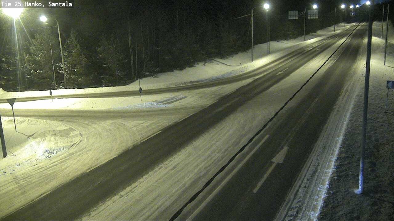 Weather Camera Image Road 25 Hanko, Santala, Hanko, Uusimaa