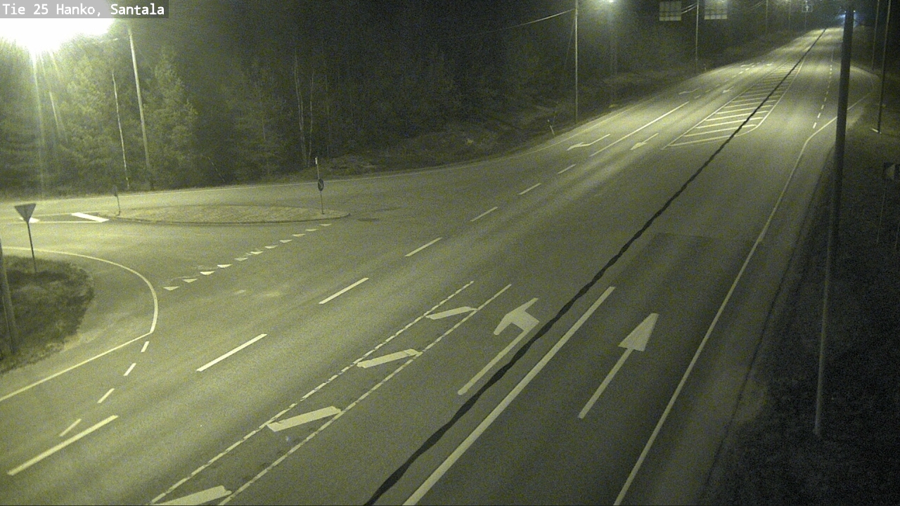 Weather Camera Image Väg 25 Hangö, Sandö, Hanko, Uusimaa