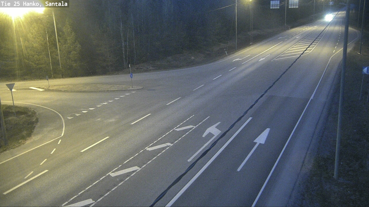 Weather Camera Image Väg 25 Hangö, Sandö, Hanko, Uusimaa