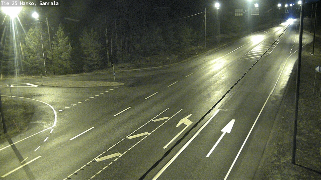 Weather Camera Image Road 25 Hanko, Santala, Hanko, Uusimaa