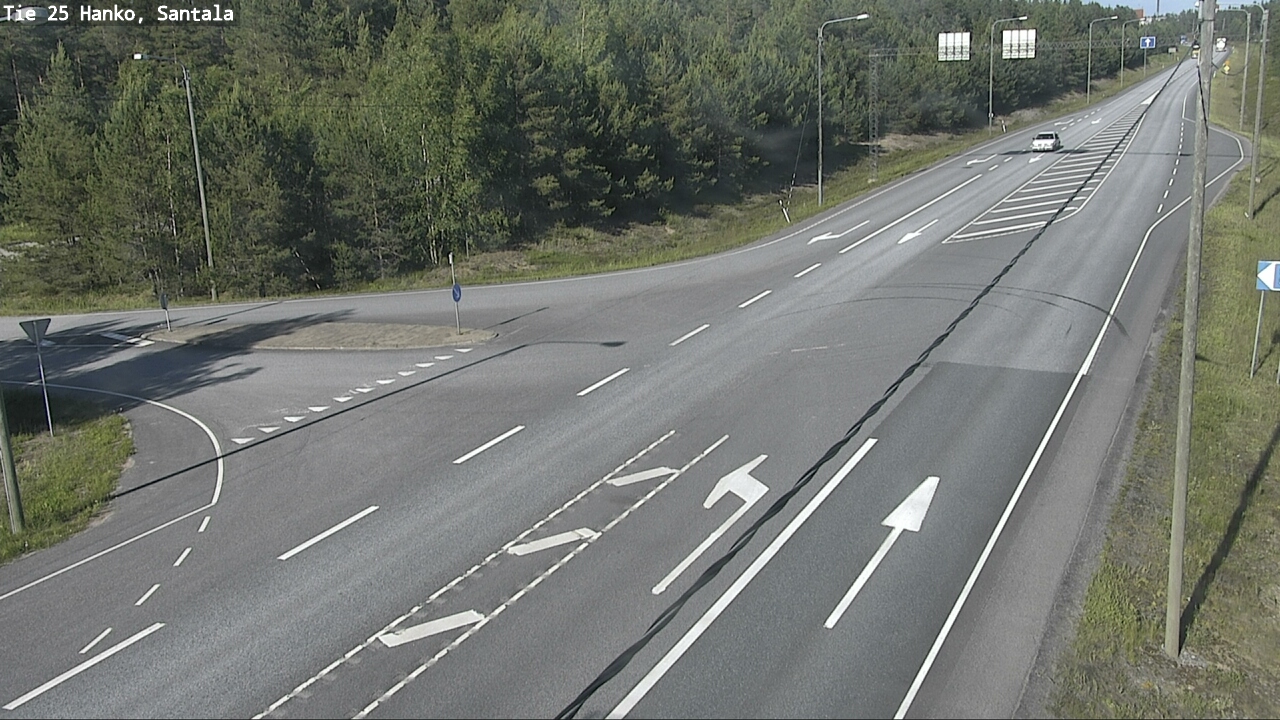 Kelikamerat Kuva Tie 25 Hanko, Santala, Hanko, Uusimaa