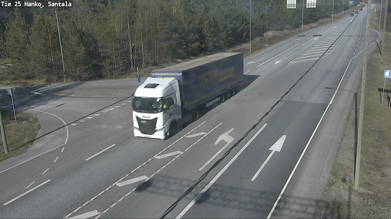 Kelikamerat Kuva Tie 25 Hanko, Santala, Hanko, Uusimaa
