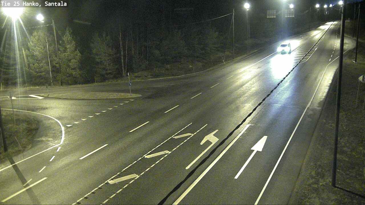 Weather Camera Image Road 25 Hanko, Santala, Hanko, Uusimaa