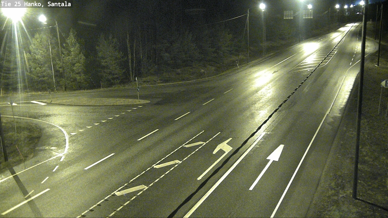 Weather Camera Image Road 25 Hanko, Santala, Hanko, Uusimaa