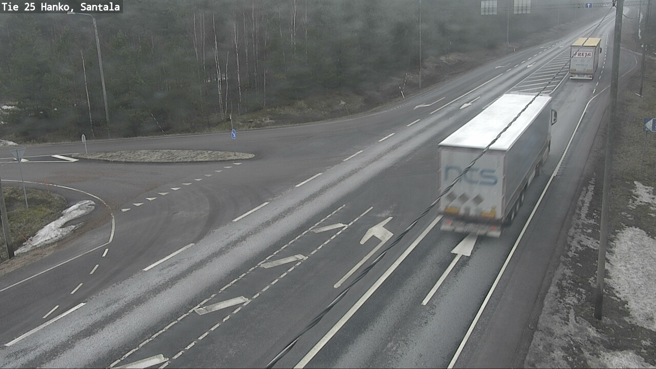 Weather Camera Image Road 25 Hanko, Santala, Hanko, Uusimaa