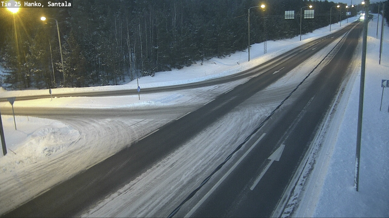 Weather Camera Image Road 25 Hanko, Santala, Hanko, Uusimaa