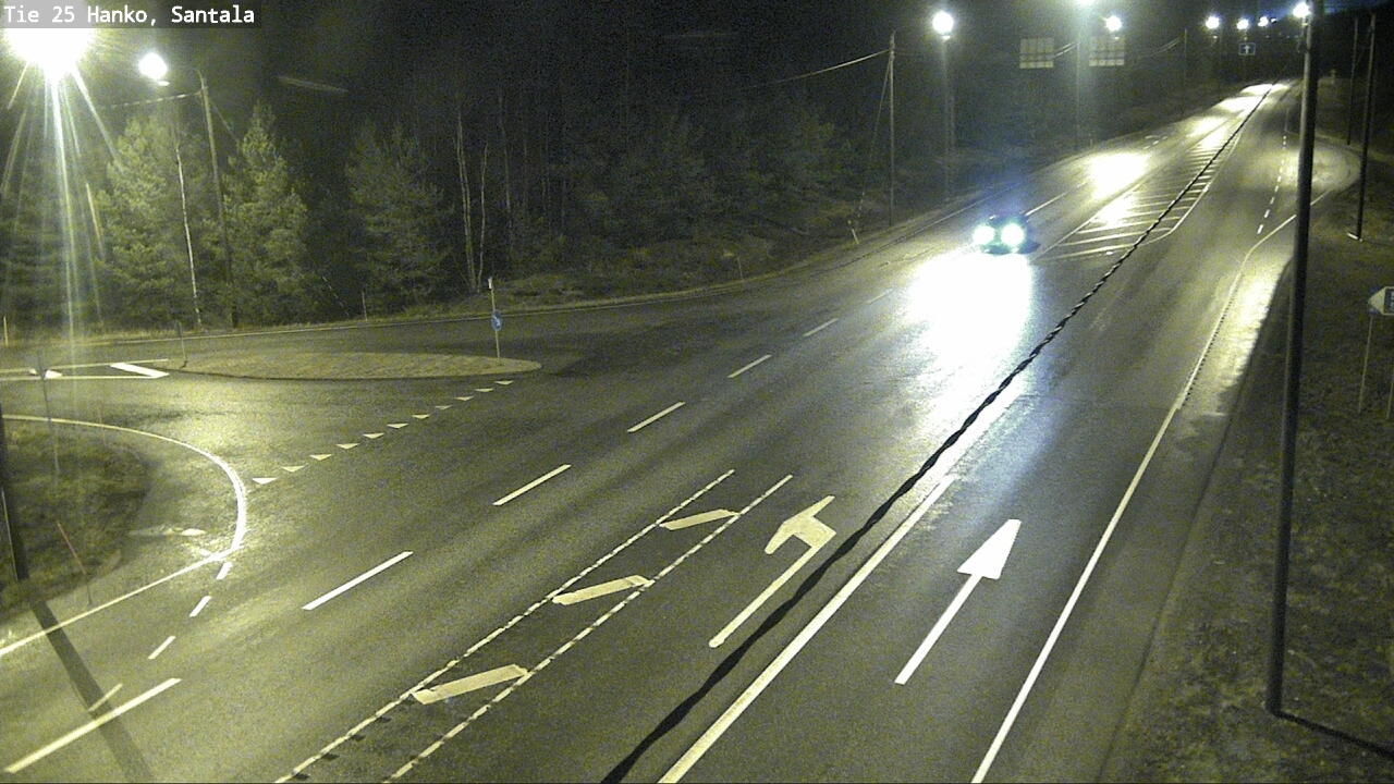 Weather Camera Image Road 25 Hanko, Santala, Hanko, Uusimaa