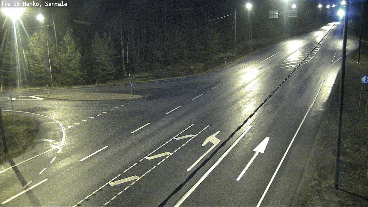Weather Camera Image Road 25 Hanko, Santala, Hanko, Uusimaa