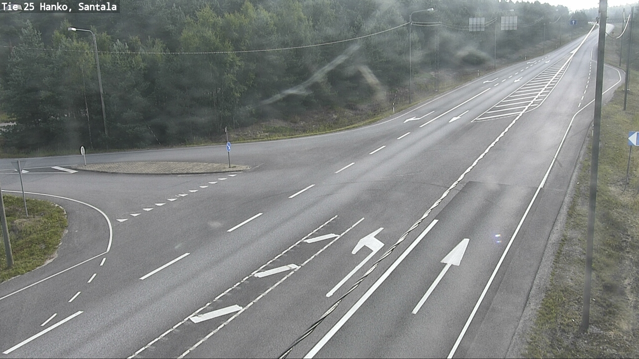 Weather Camera Image Väg 25 Hangö, Sandö, Hanko, Uusimaa