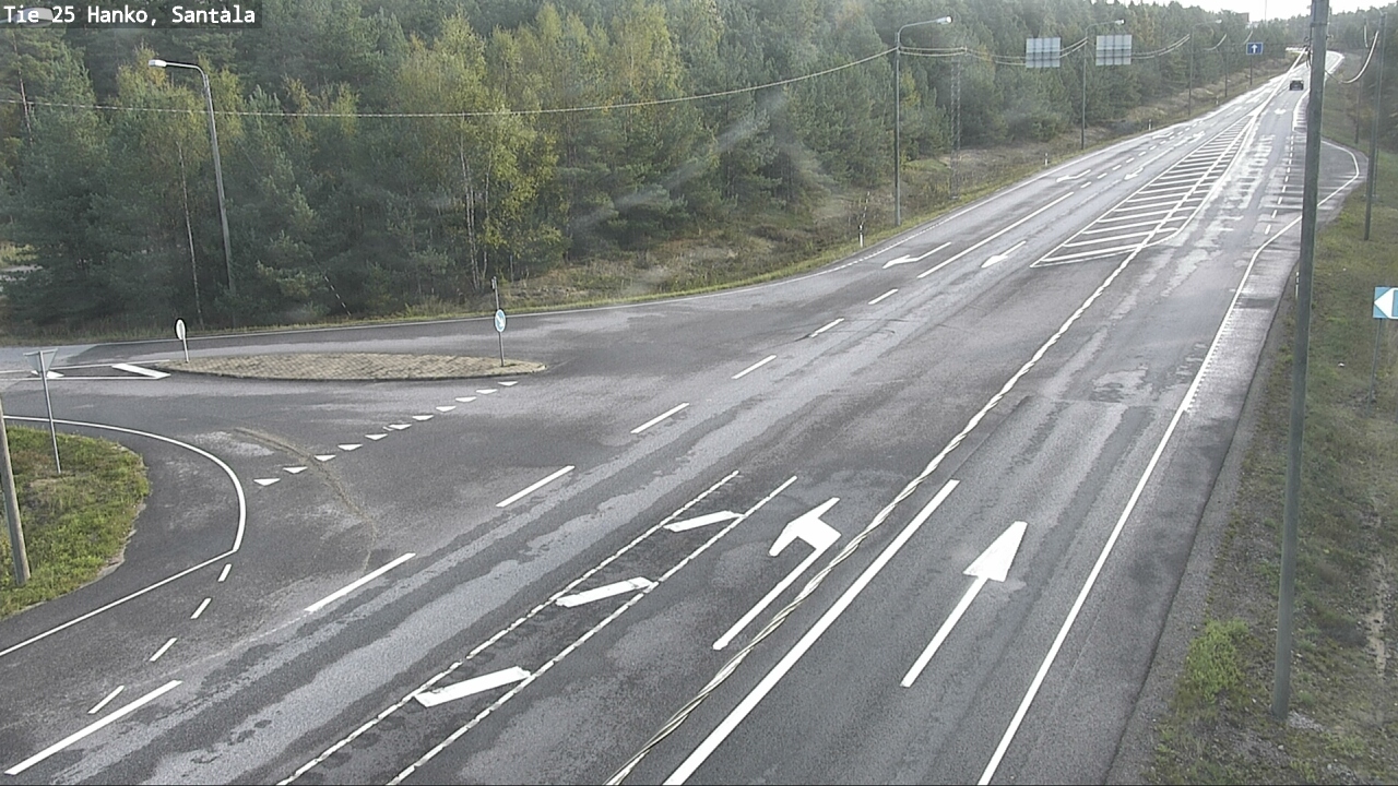 Weather Camera Image Road 25 Hanko, Santala, Hanko, Uusimaa