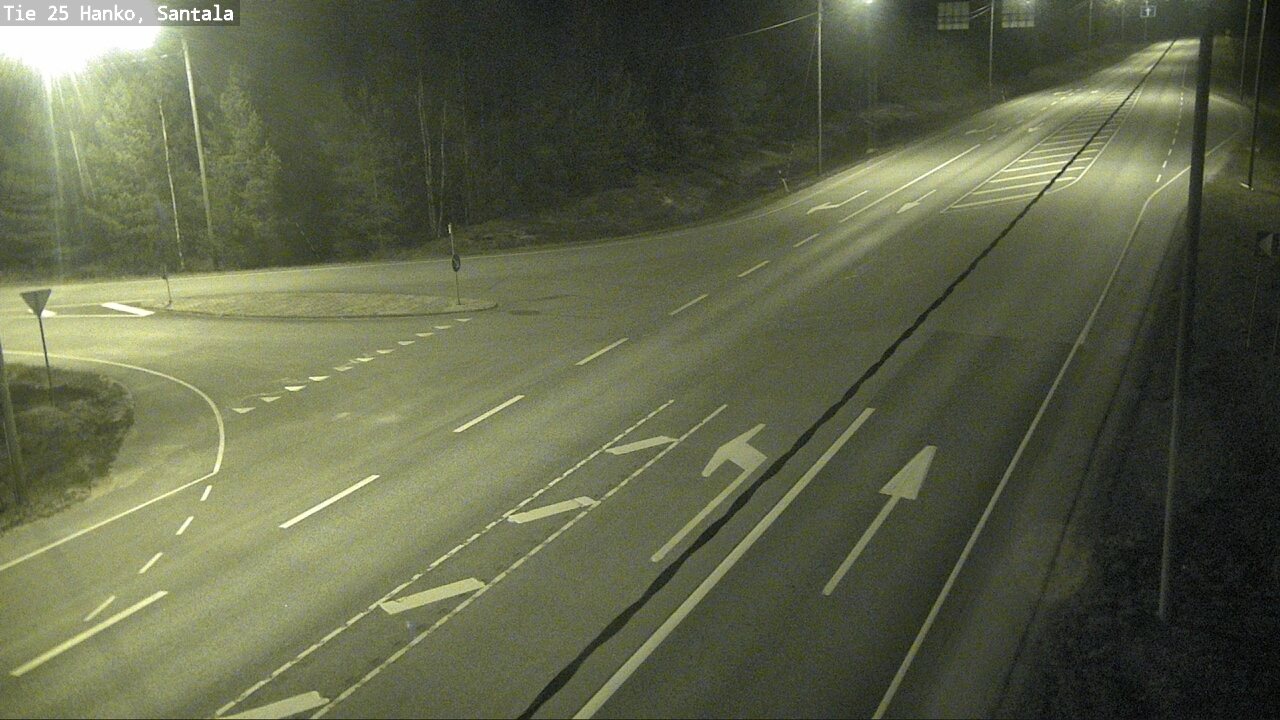 Weather Camera Image Väg 25 Hangö, Sandö, Hanko, Uusimaa