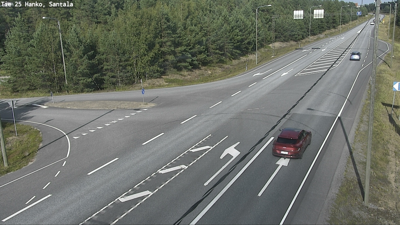Kelikamerat Kuva Tie 25 Hanko, Santala, Hanko, Uusimaa