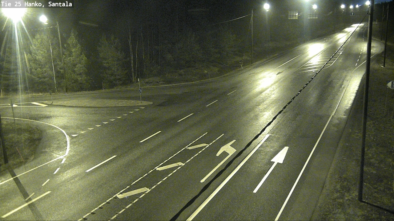 Weather Camera Image Road 25 Hanko, Santala, Hanko, Uusimaa