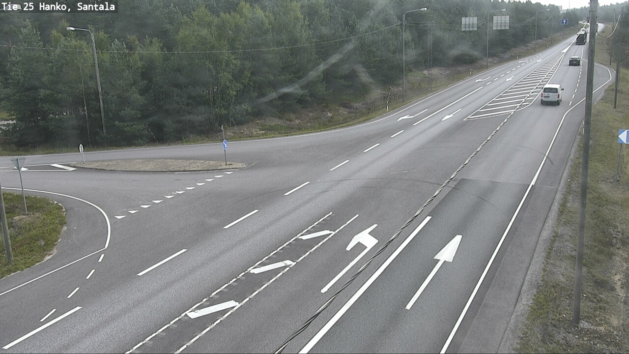 Weather Camera Image Väg 25 Hangö, Sandö, Hanko, Uusimaa