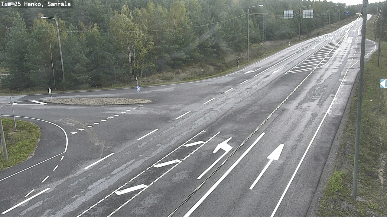 Weather Camera Image Väg 25 Hangö, Sandö, Hanko, Uusimaa
