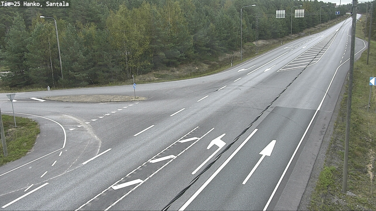 Kelikamerat Kuva Tie 25 Hanko, Santala, Hanko, Uusimaa