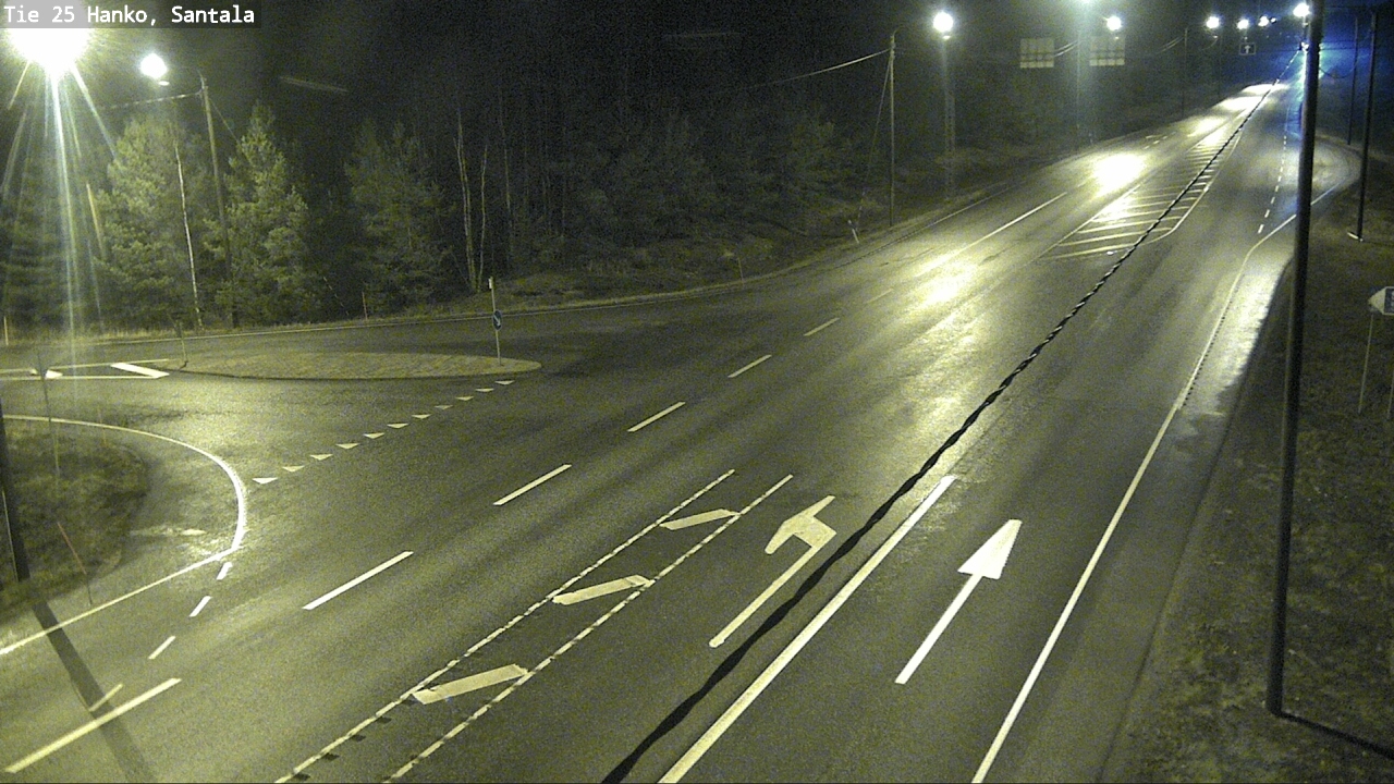 Weather Camera Image Road 25 Hanko, Santala, Hanko, Uusimaa