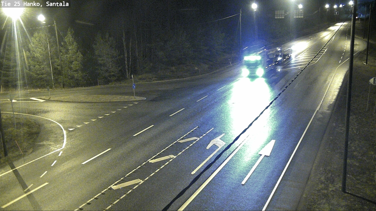 Weather Camera Image Road 25 Hanko, Santala, Hanko, Uusimaa