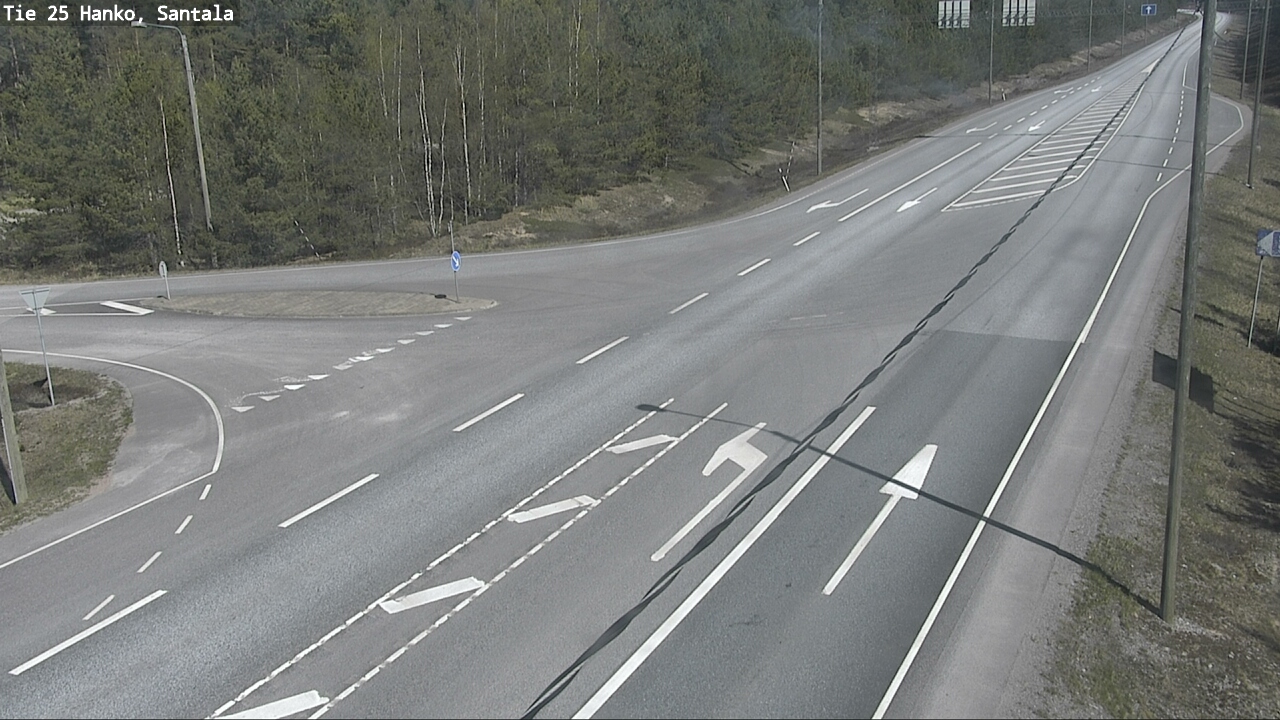 Kelikamerat Kuva Tie 25 Hanko, Santala, Hanko, Uusimaa