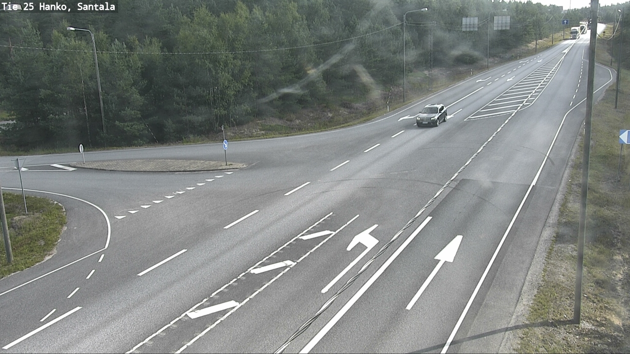 Weather Camera Image Väg 25 Hangö, Sandö, Hanko, Uusimaa