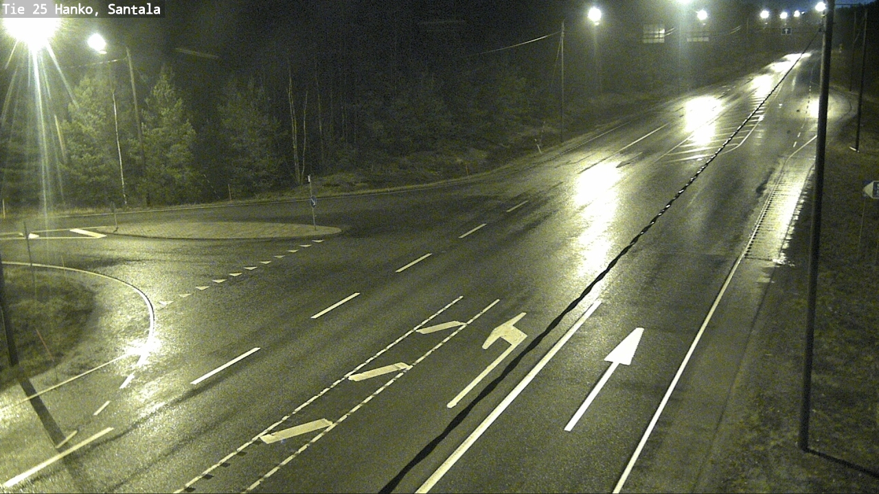 Weather Camera Image Road 25 Hanko, Santala, Hanko, Uusimaa