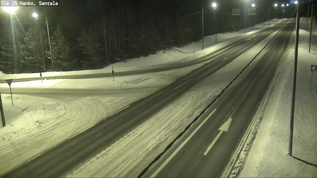 Weather Camera Image Road 25 Hanko, Santala, Hanko, Uusimaa