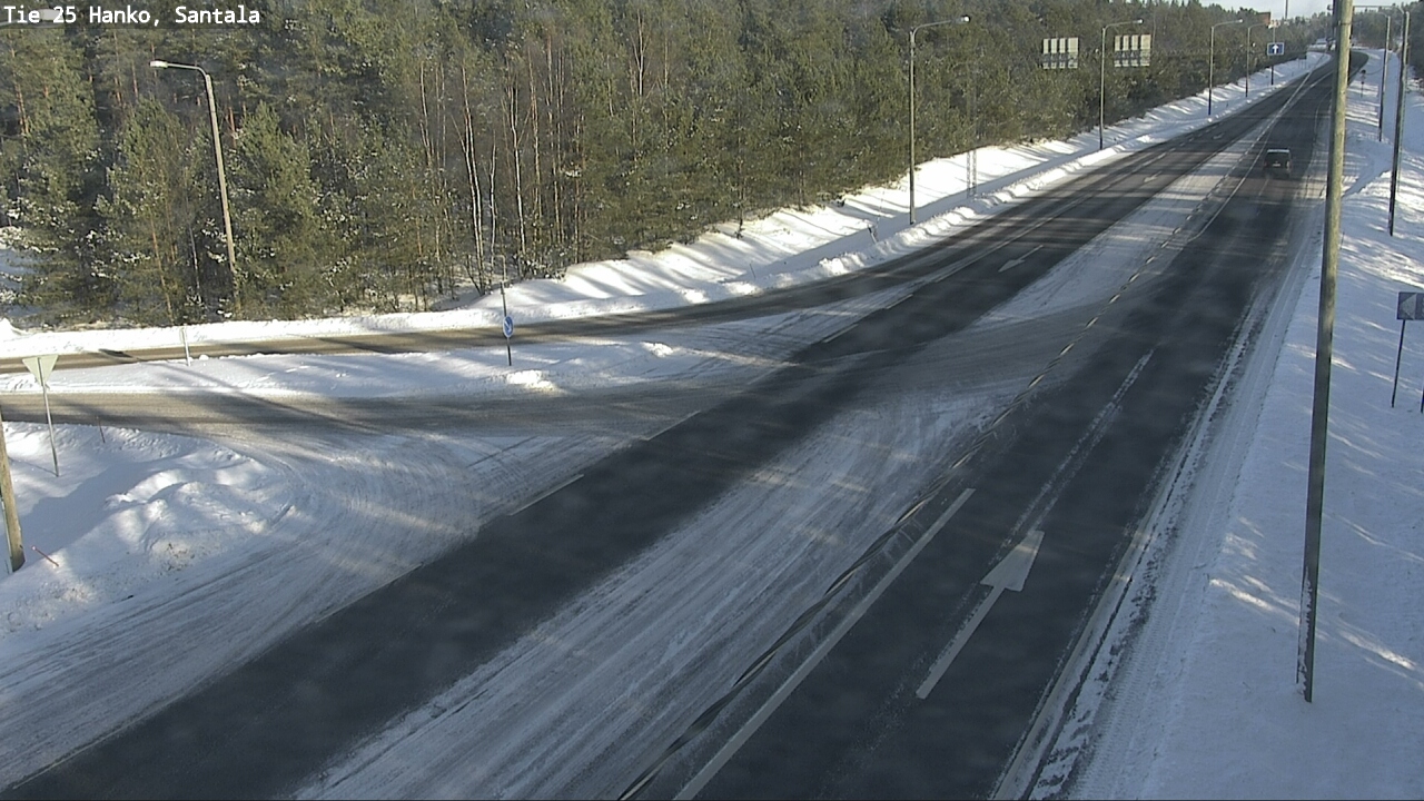 Weather Camera Image Road 25 Hanko, Santala, Hanko, Uusimaa