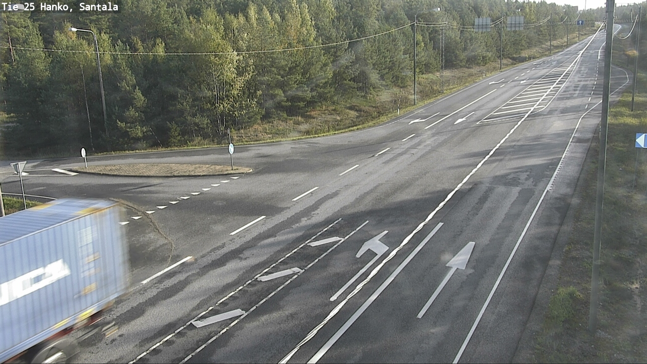 Weather Camera Image Road 25 Hanko, Santala, Hanko, Uusimaa