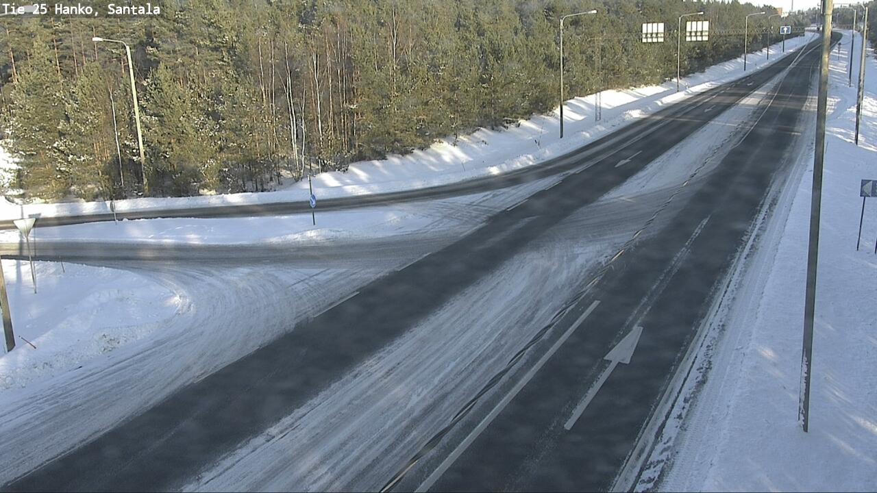 Weather Camera Image Road 25 Hanko, Santala, Hanko, Uusimaa