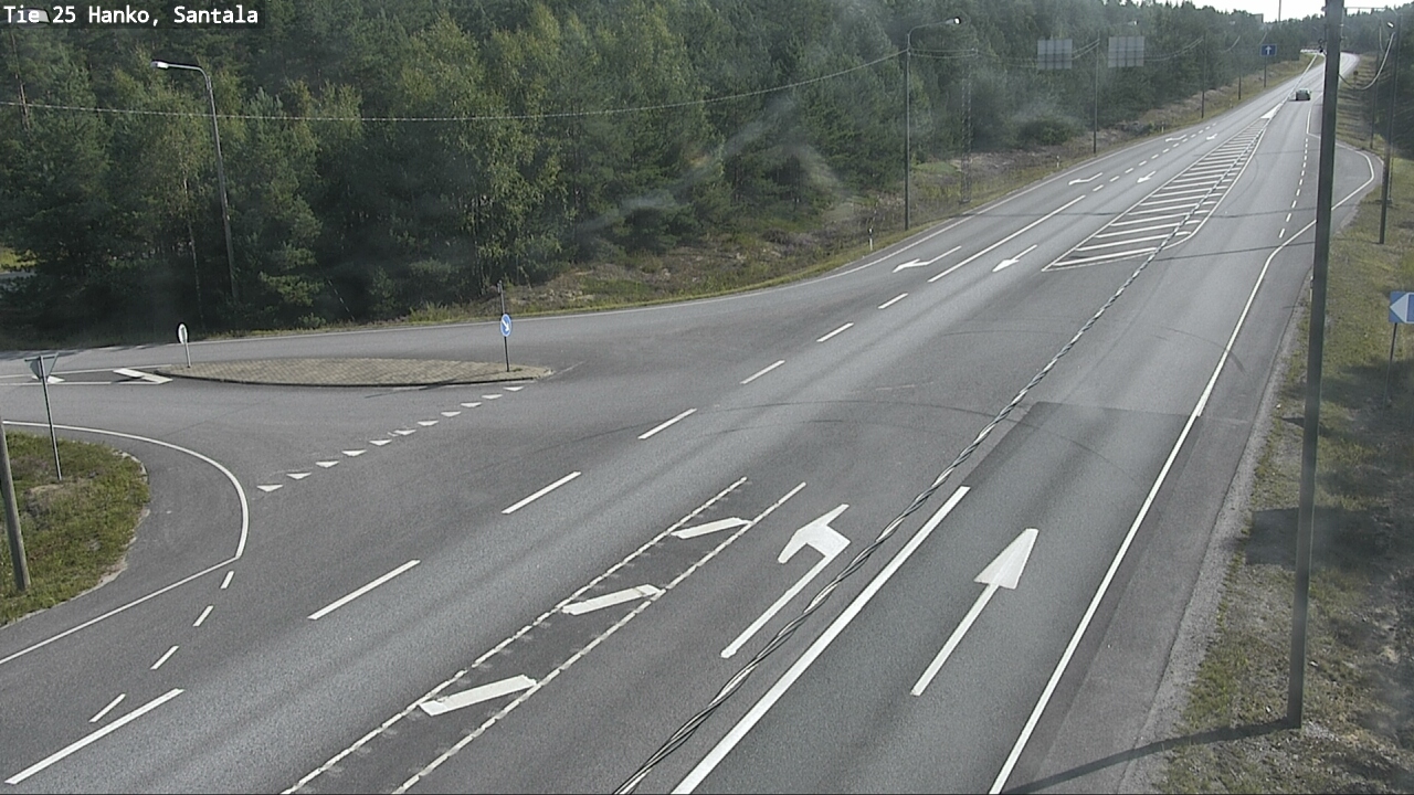 Weather Camera Image Väg 25 Hangö, Sandö, Hanko, Uusimaa
