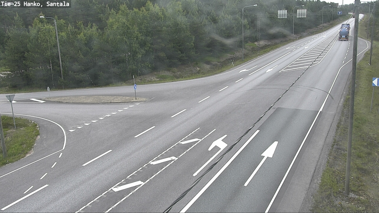 Weather Camera Image Väg 25 Hangö, Sandö, Hanko, Uusimaa