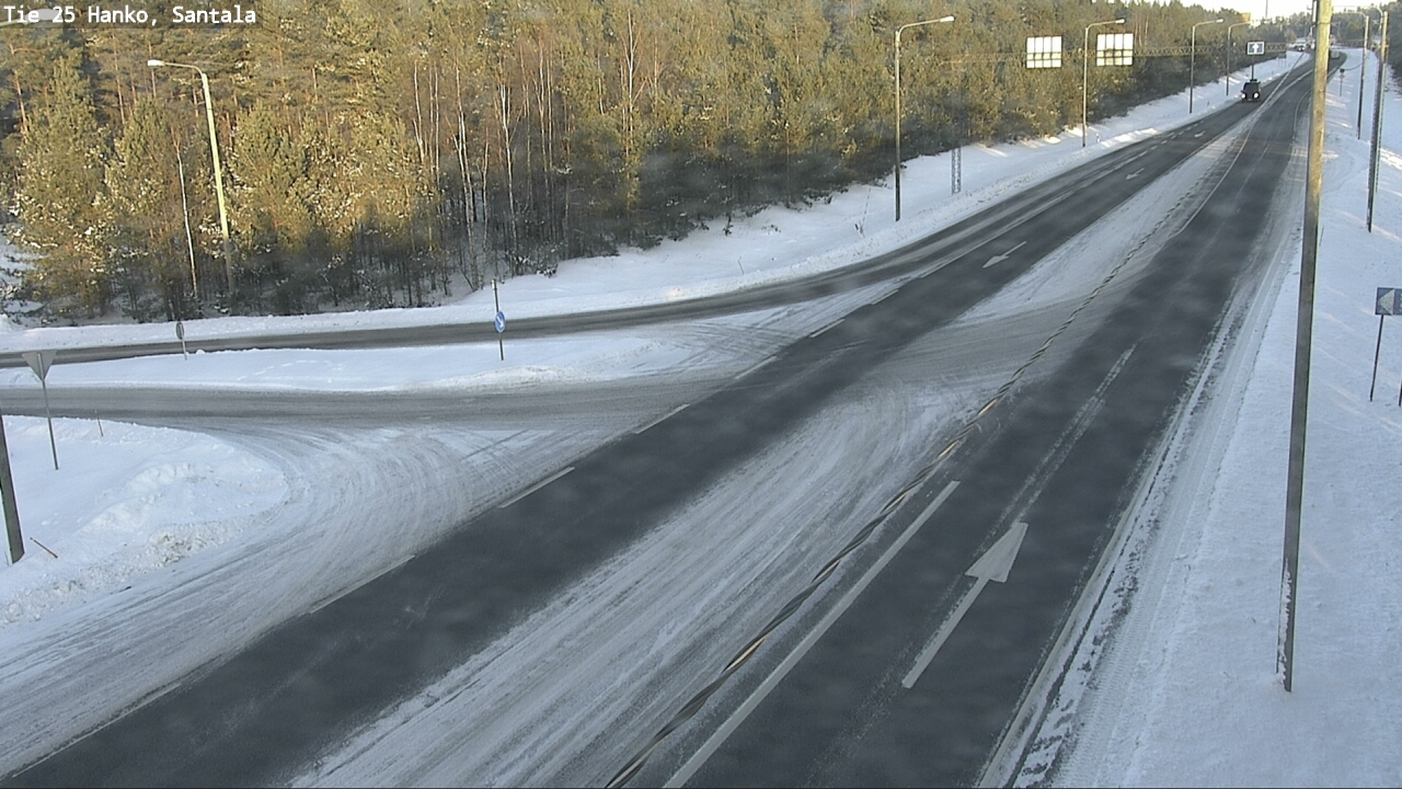 Weather Camera Image Road 25 Hanko, Santala, Hanko, Uusimaa