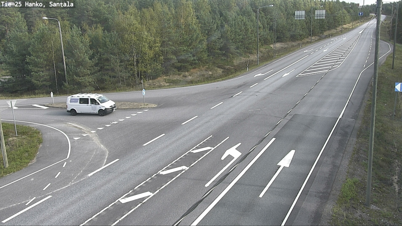 Weather Camera Image Road 25 Hanko, Santala, Hanko, Uusimaa
