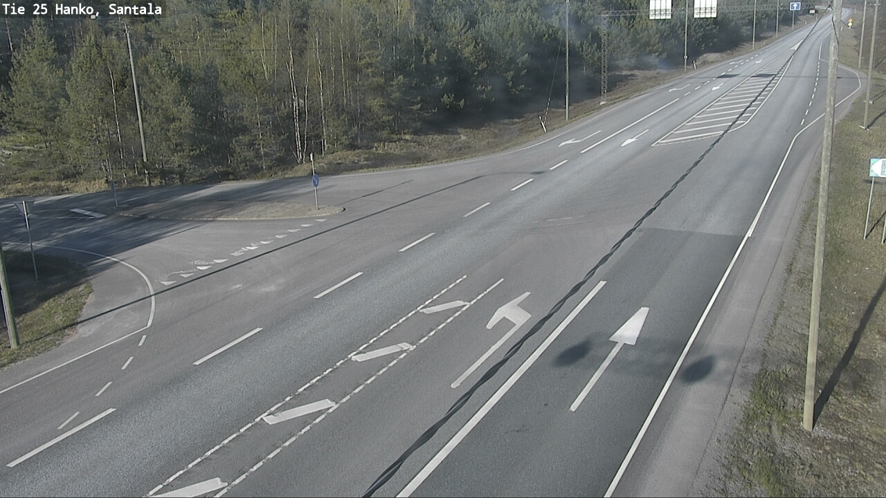 Kelikamerat Kuva Tie 25 Hanko, Santala, Hanko, Uusimaa
