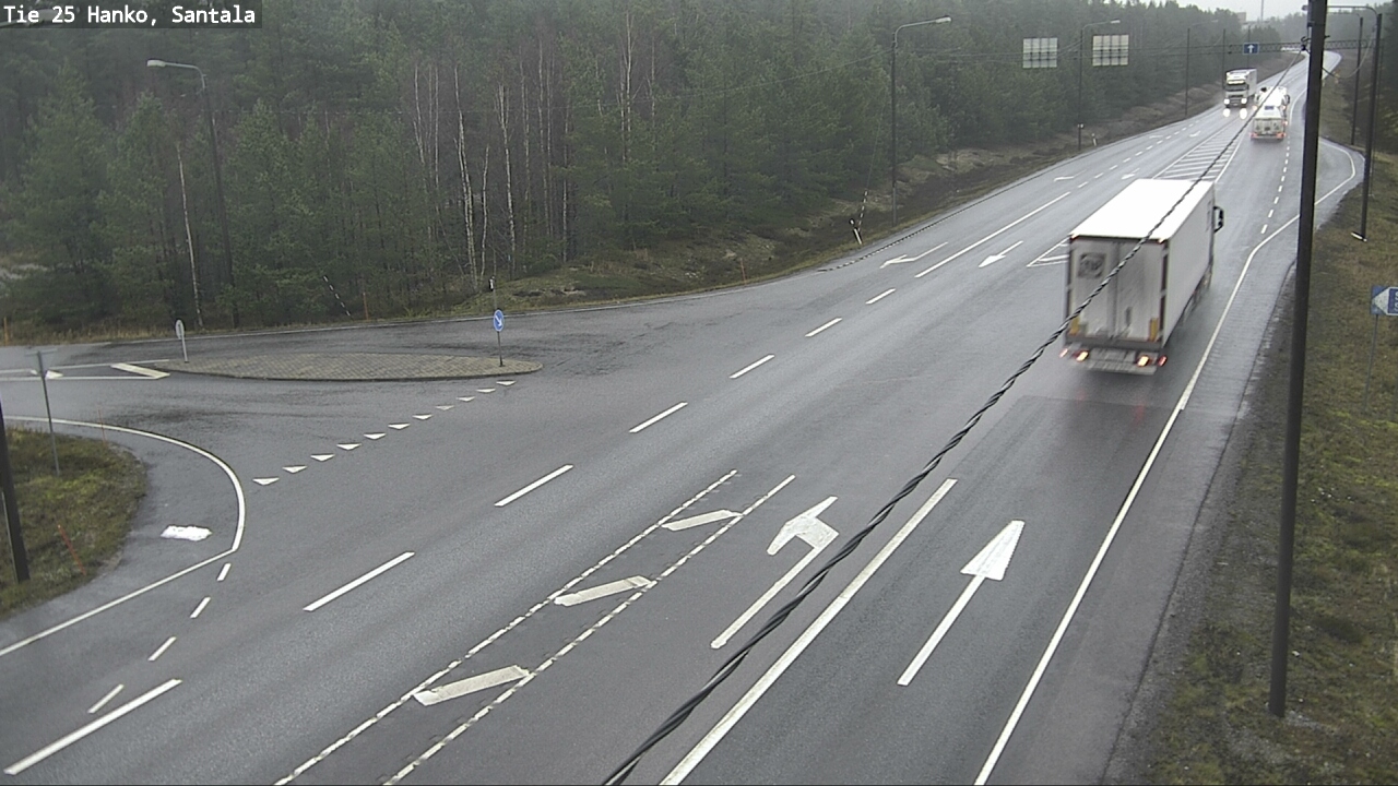 Weather Camera Image Road 25 Hanko, Santala, Hanko, Uusimaa