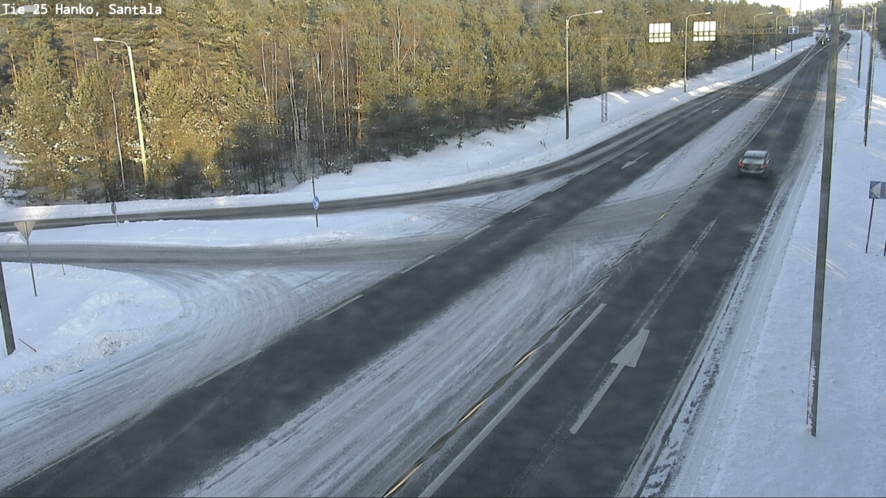 Weather Camera Image Road 25 Hanko, Santala, Hanko, Uusimaa