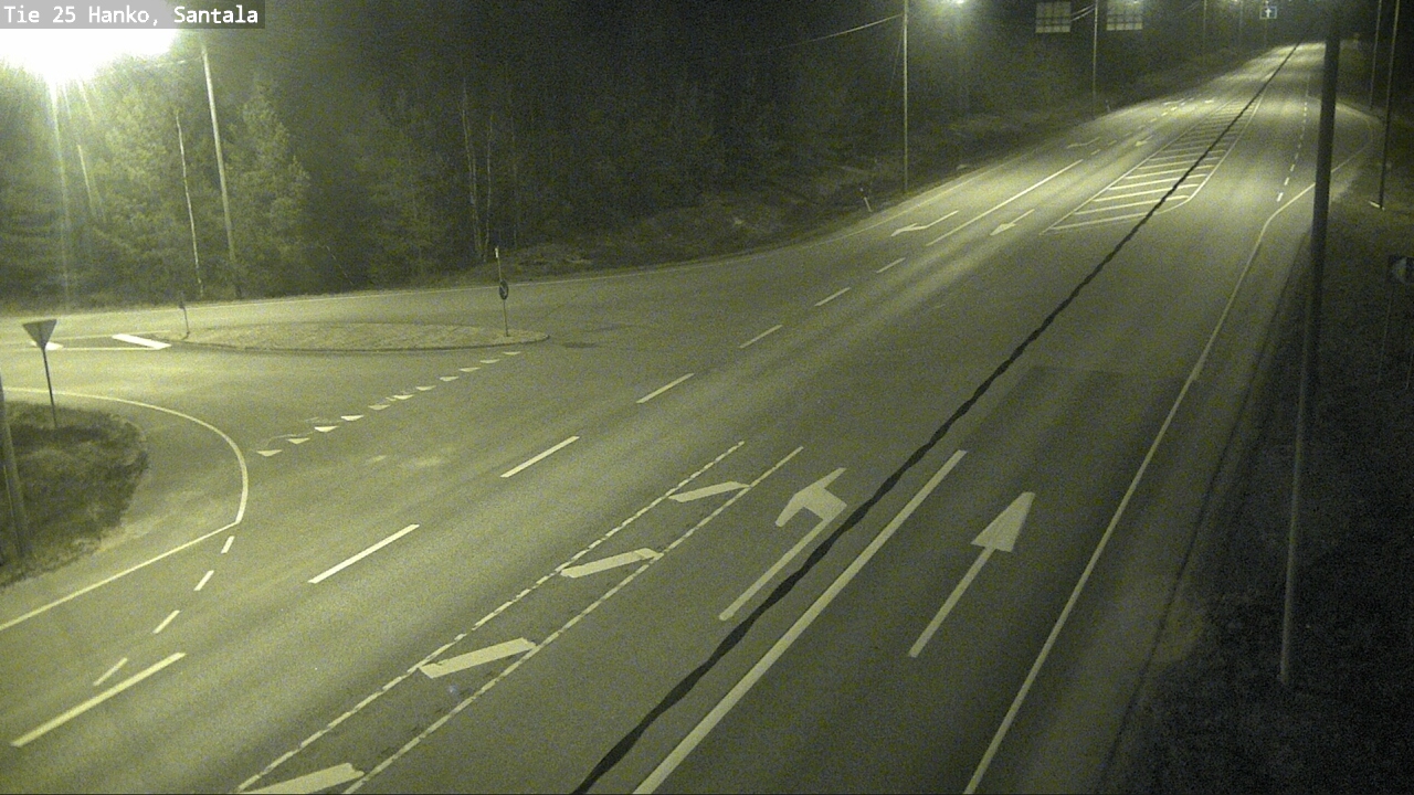 Weather Camera Image Väg 25 Hangö, Sandö, Hanko, Uusimaa