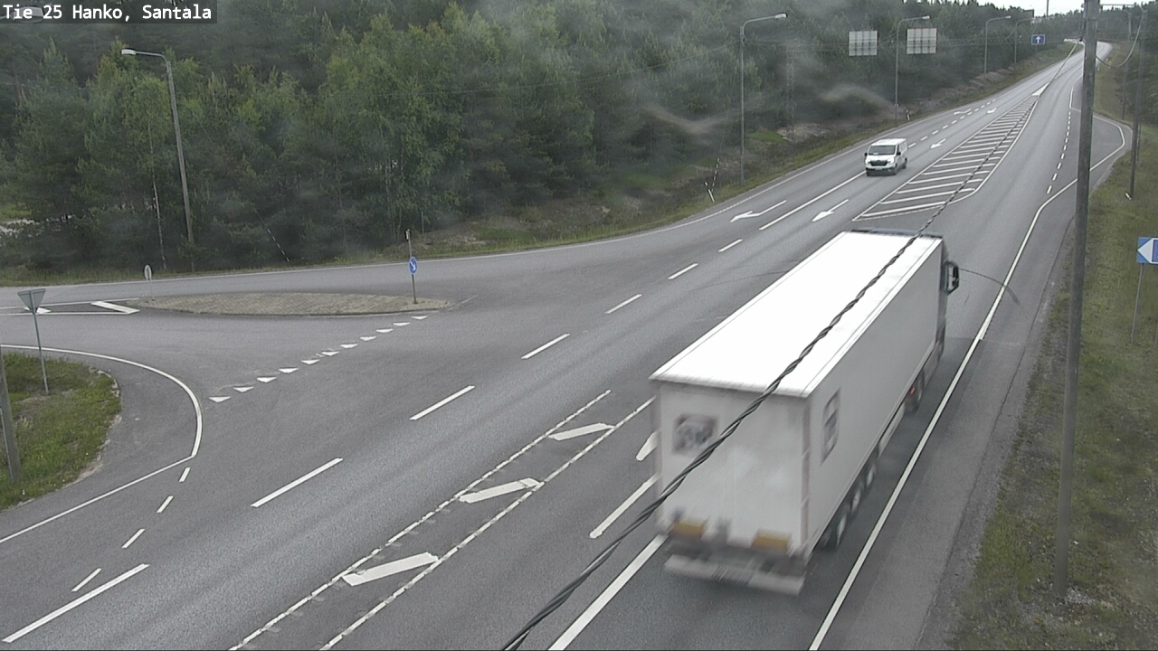 Weather Camera Image Väg 25 Hangö, Sandö, Hanko, Uusimaa