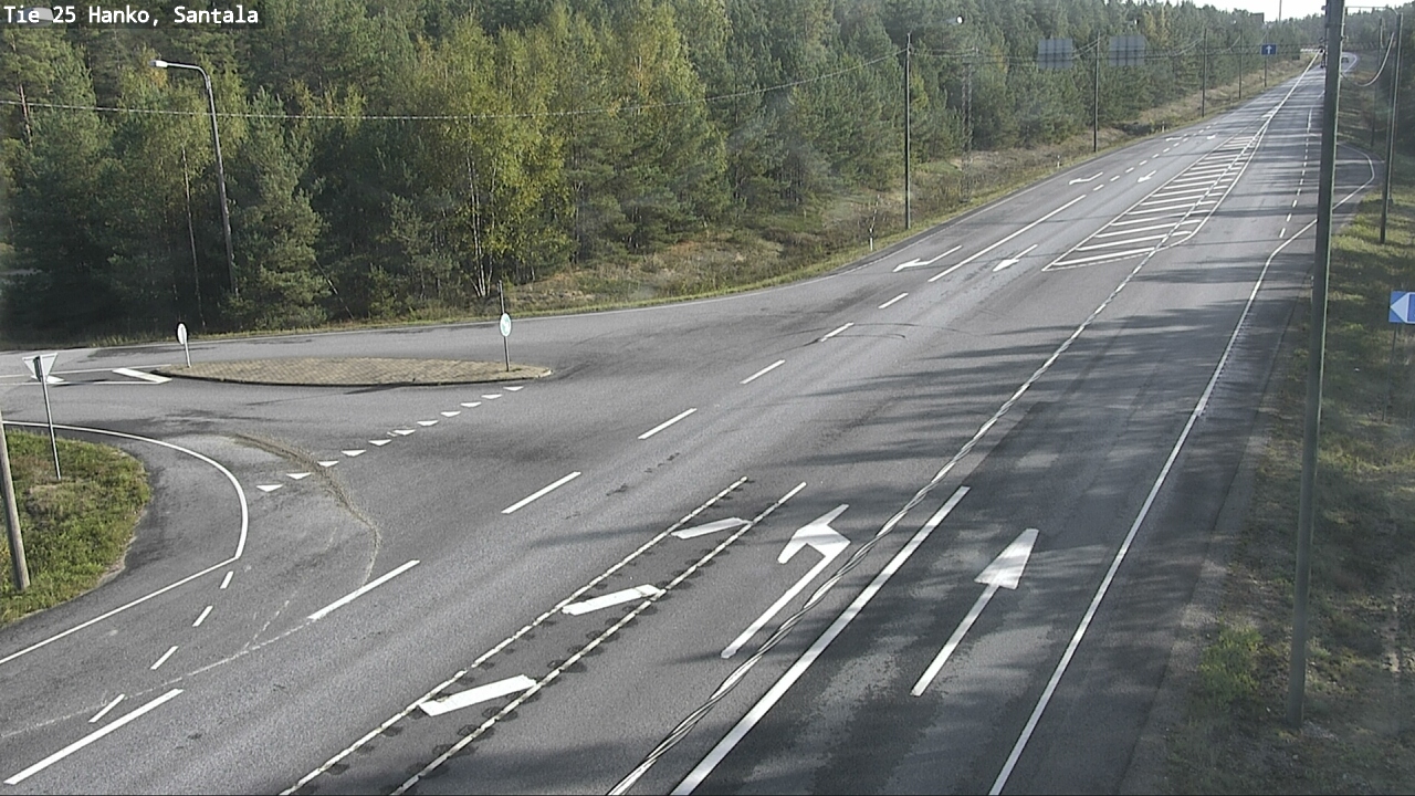 Weather Camera Image Road 25 Hanko, Santala, Hanko, Uusimaa